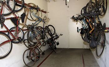 Bike storage room